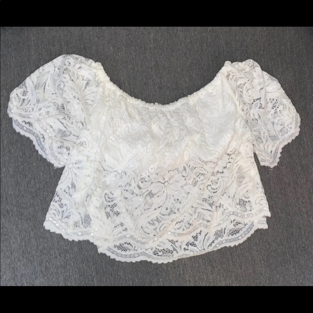 Ambiance off the shoulder top